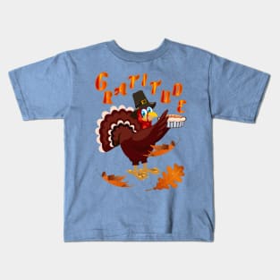 THANKSGIVING TURKEY Kids T-Shirt